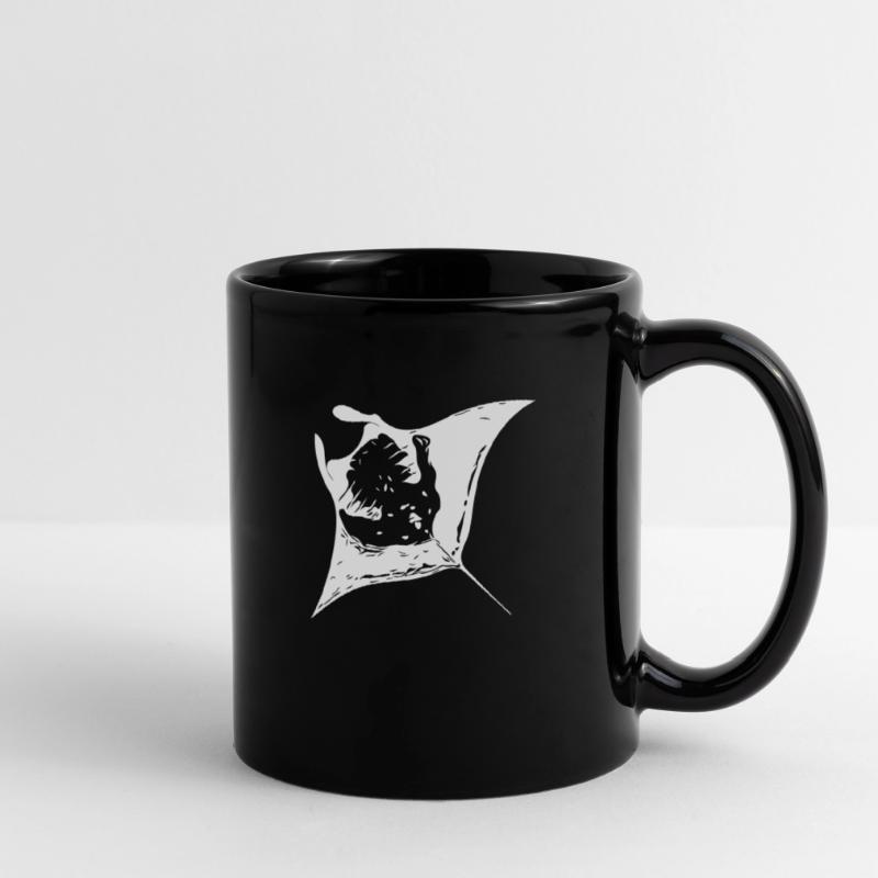 Manta Ray - devil rays Full Colour Mug