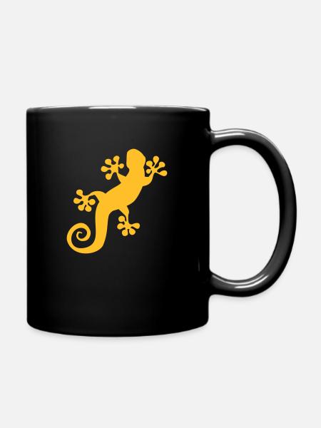 2020 08 06 gecko - Mug uni - noir