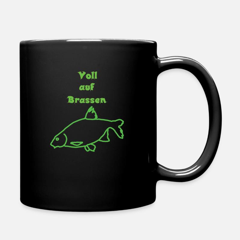 Full on bream - Full Colour Mug - black