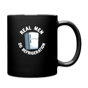Cadeau drôle de mécanicien en réfrigération ingénieur en réfrigération - Mug uni - noir - Droite