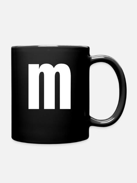 M - Full Colour Mug - black