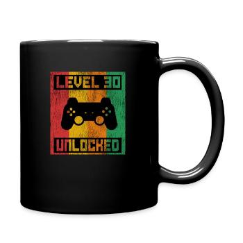 30ème anniversaire homme niveau 30 ans hommes 1991 - Mug uni - noir - Droite