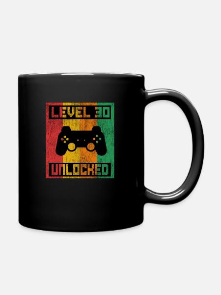 30ème anniversaire homme niveau 30 ans hommes 1991 - Mug uni - noir