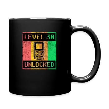 30ème anniversaire homme niveau 30 ans hommes 1991 - Mug uni - noir - Droite