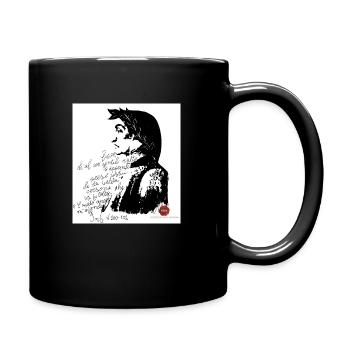 Dante Inferno - Tasse einfarbig - Schwarz - Rechts