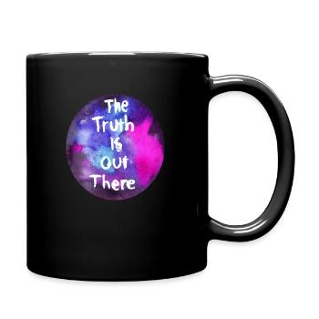 espace nébuleuse - Mug uni - noir - Droite