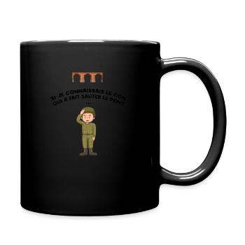 T shirt humour cadeau serie film - Mug uni - noir - Droite