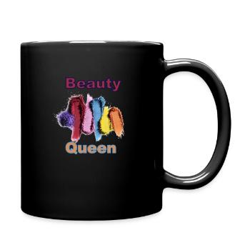 Beauty Queen - Full Colour Mug - black - Right