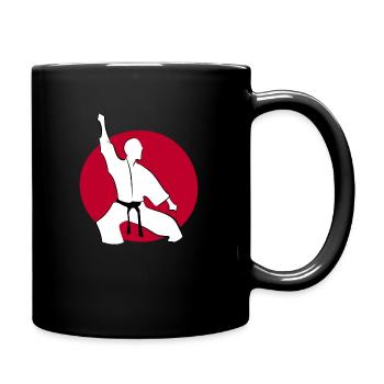 Karate Japan - Full Colour Mug - black - Right