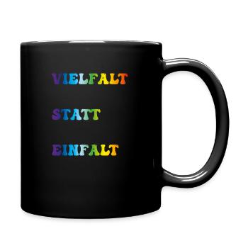 diversity - Full Colour Mug - black - Right