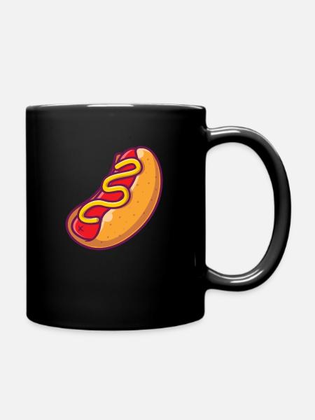 Saucisse dans le pain - Mug uni - noir
