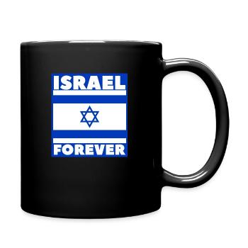 Israel Forever - Full Colour Mug - black - Right