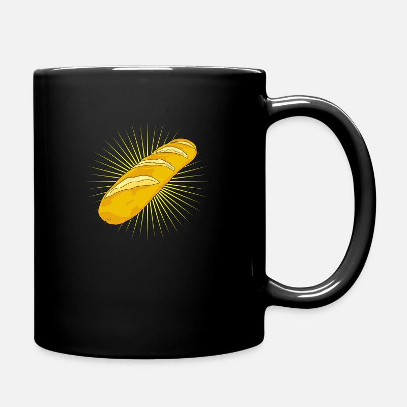Baguette - Mug uni - noir