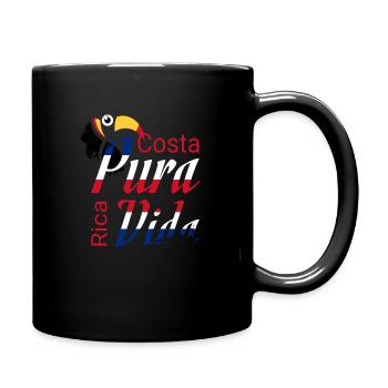 Pura Vida - Mug uni - noir - Droite