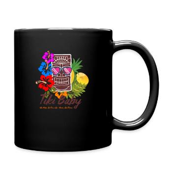 BÉBÉ TIKI - Mug uni - noir - Droite