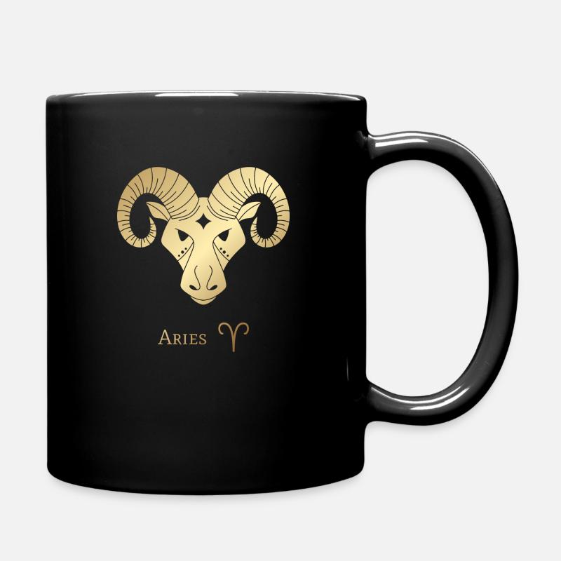 WIDDER - Tasse einfarbig - Schwarz