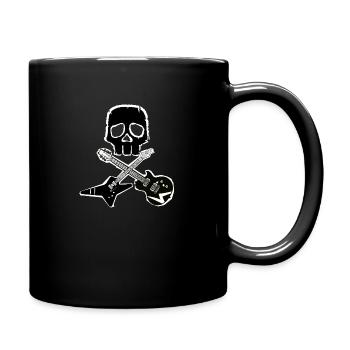 pirate rock - Full Colour Mug - black - Right