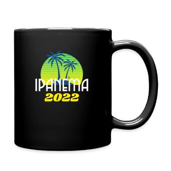 Brazil Beach Ipanema 2022 - Mug uni - noir - Droite