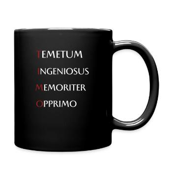 Timo - Tasse einfarbig - Schwarz - Rechts