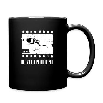 An old picture of me - Full Colour Mug - black - Right
