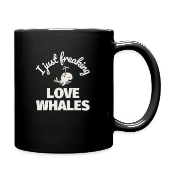 Cadeaux de baleines pour les amoureux des baleines - Mug uni - noir - Droite