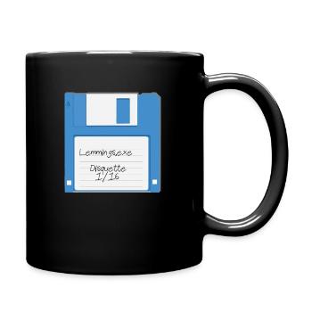 Floppy Disc - Mug uni - noir - Droite