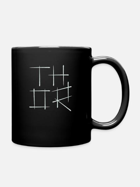 thor - Tasse einfarbig - Schwarz