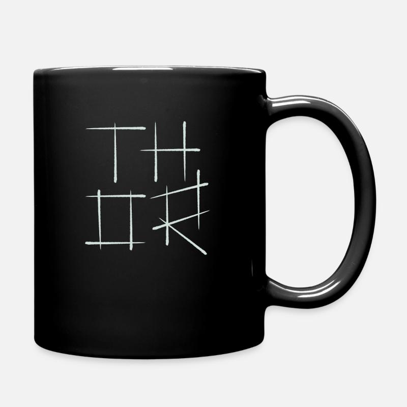 thor - Tasse einfarbig - Schwarz