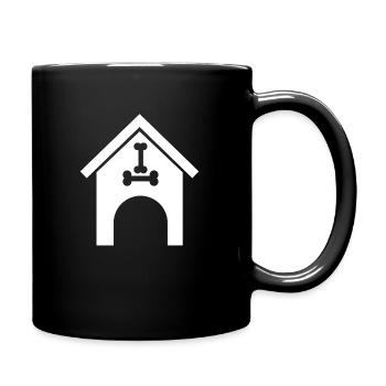 CHIEN CHAT ANIMAL DE COMPAGNIE - Mug uni - noir - Droite