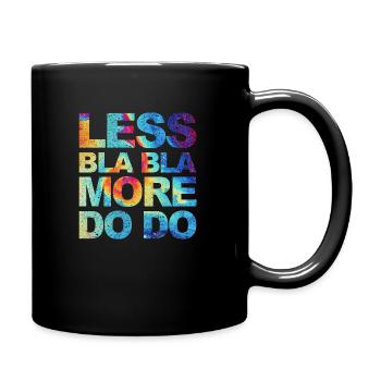 Funny saying for office, office, job & work - Full Colour Mug - black - Right