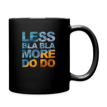 Funny saying for office, office, job & work - Full Colour Mug - black - Right
