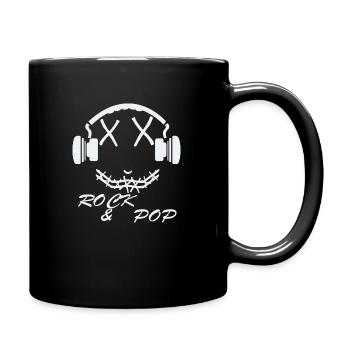 Rock & Pop Musikmaker - Tasse einfarbig - Schwarz - Rechts