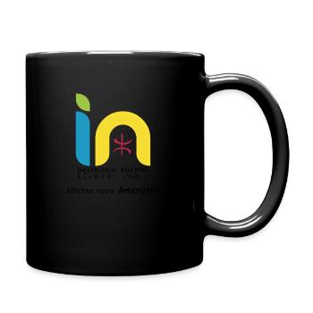 Logo IN en Noir - Mug uni - noir - Droite