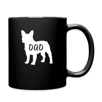 Bulldog Dad T-shirt - Mug uni - noir - Droite