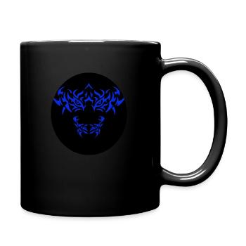 Logo alternatif de Red Said Films - Bleu et Noir - Mug uni - noir - Droite