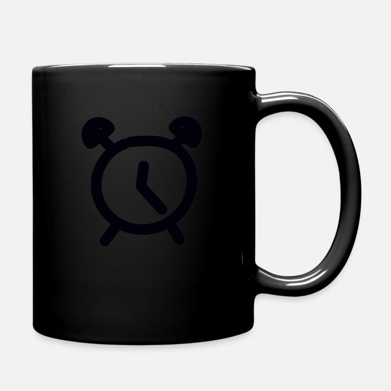 undraw alarm clock - Mug uni - noir