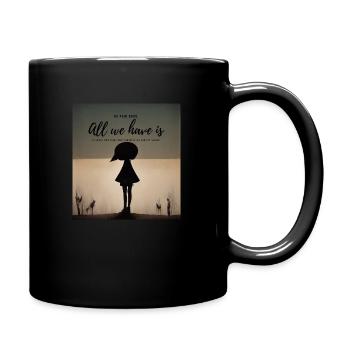 Erinnerungen an das, was wir getan haben - Tasse einfarbig - Schwarz - Rechts