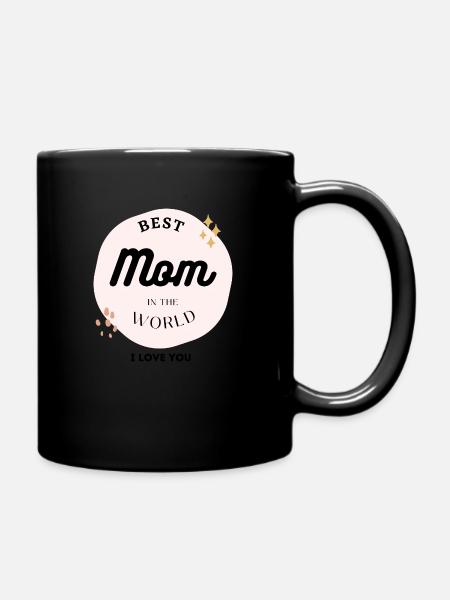 Beste mama - Tasse einfarbig - Schwarz
