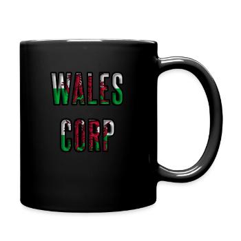 Wales - Full Colour Mug - black - Right
