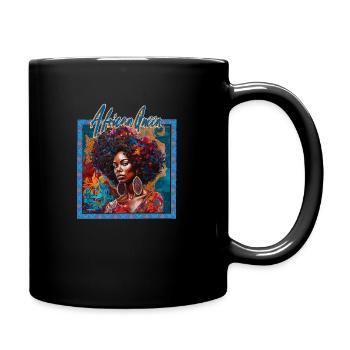 AFRICAN QUEEN - Mug uni - noir - Droite