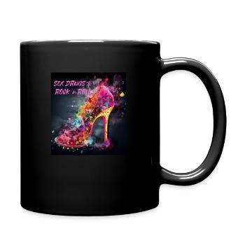 High Heel - Full Colour Mug - black - Right