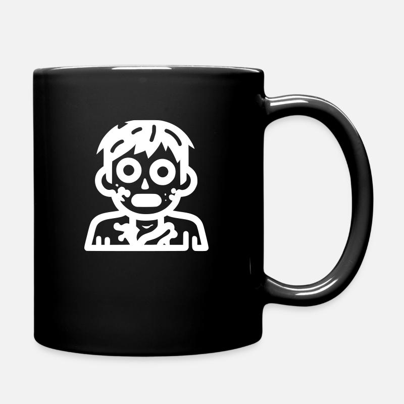 Icône Zombie - Mug uni - noir