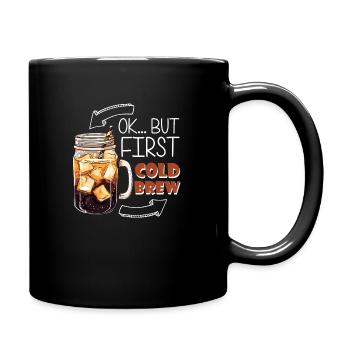 D’ACCORD... Mais première infusion froide - Mug uni - noir - Droite