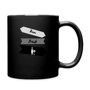 Tram Bride - Mug uni - noir - Droite