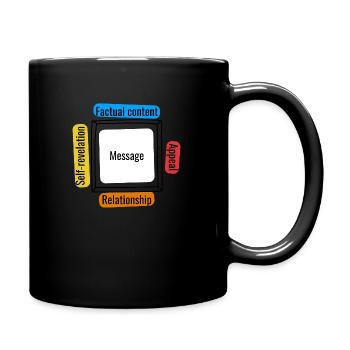four-ears mode - Full Colour Mug - black - Right
