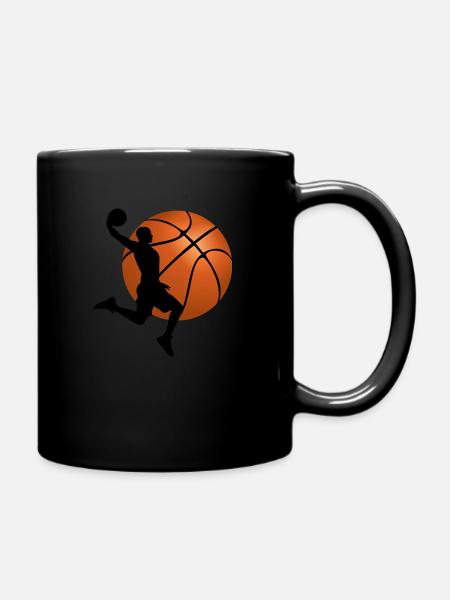 Basket-ball - Mug uni - noir