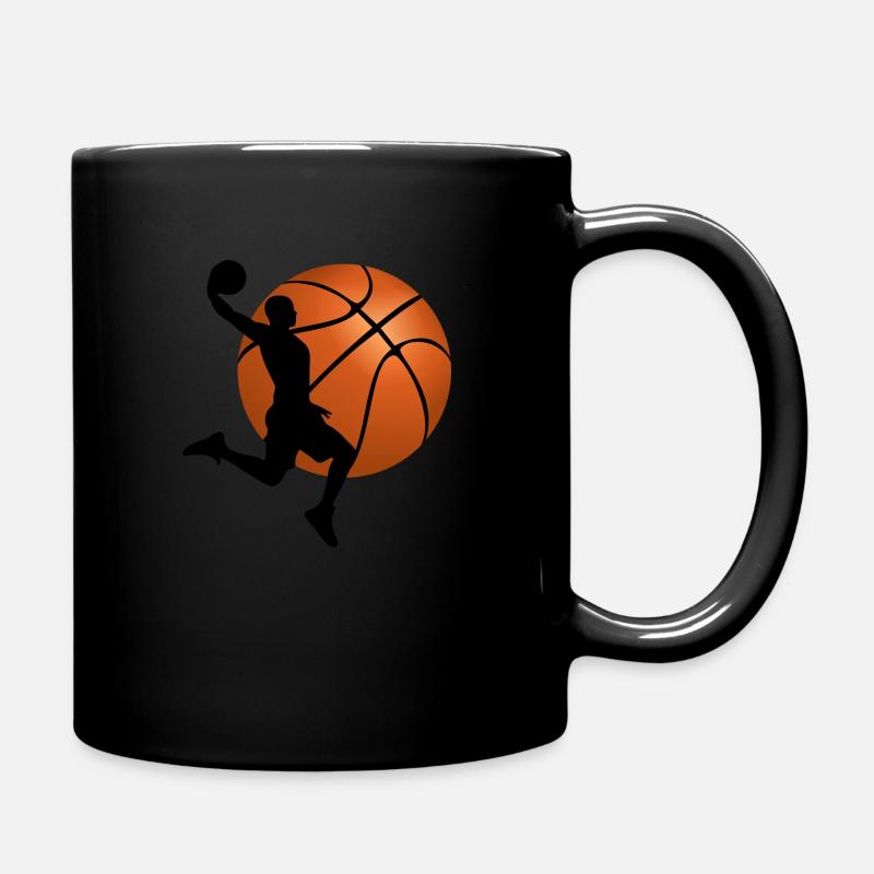Basket-ball - Mug uni - noir