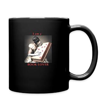 Book Lover - Full Colour Mug - black - Right