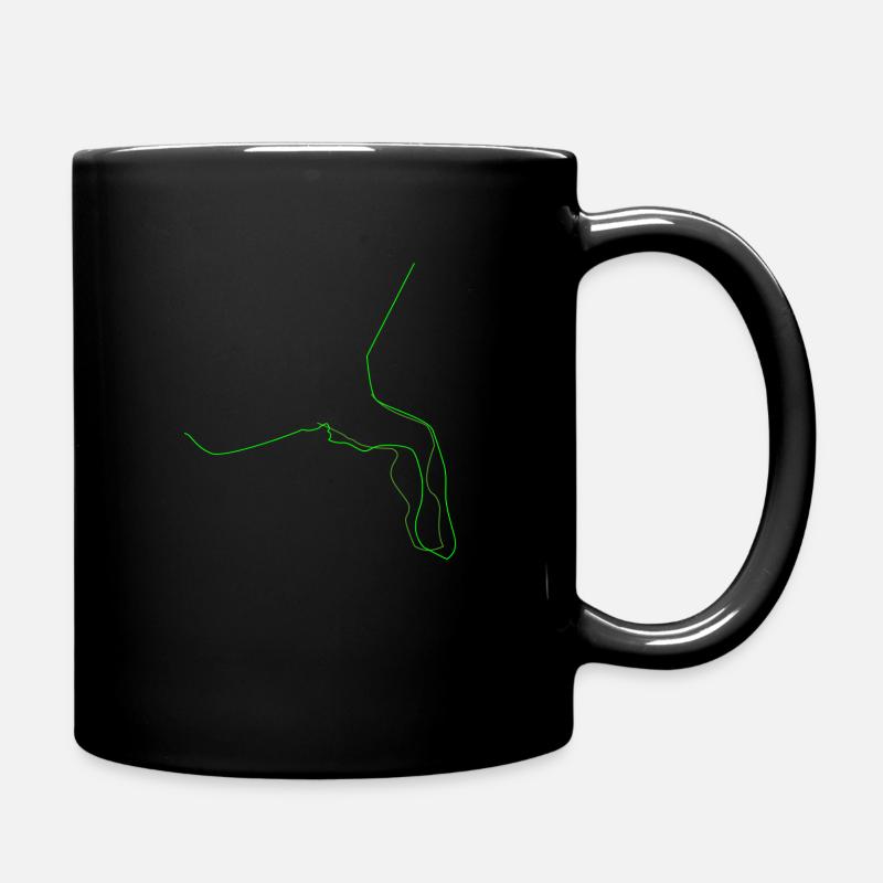 PFERD OBEN UNTEN - Tasse einfarbig - Schwarz