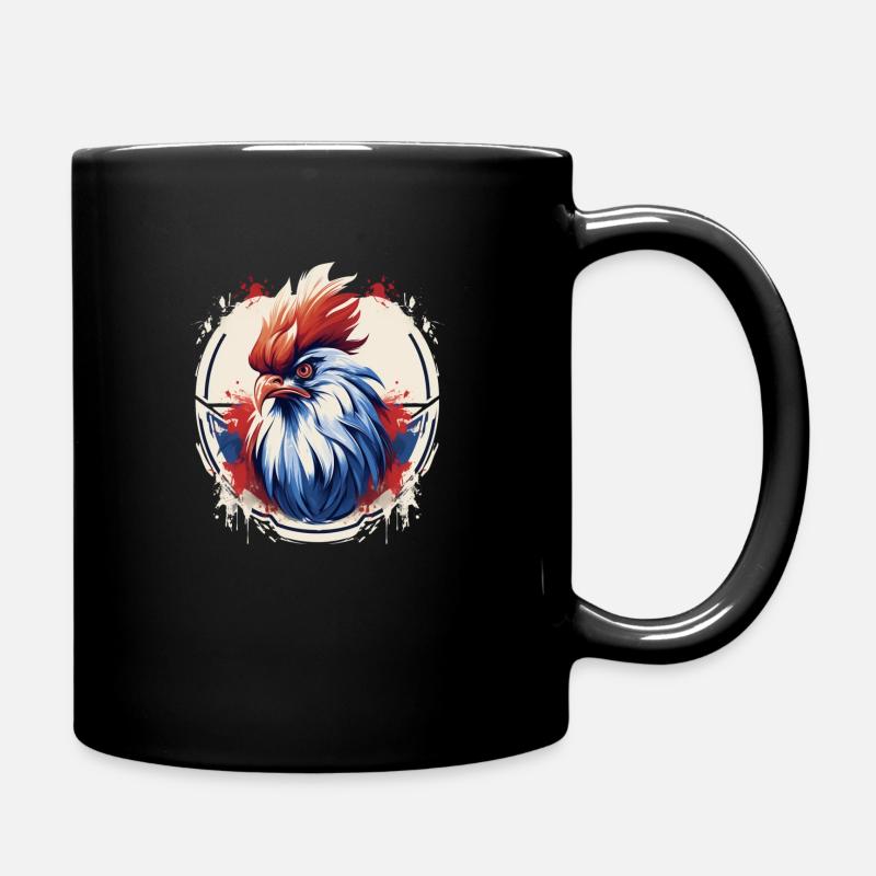 Tee shirt coq français - Mug uni - noir